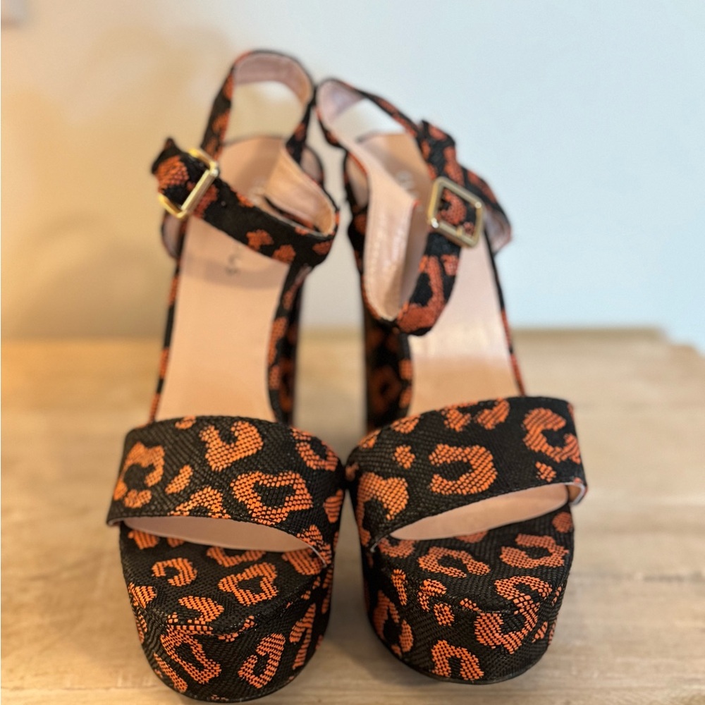 Leopard Print Women's Sandals